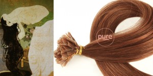 keratine wax hairextensions
